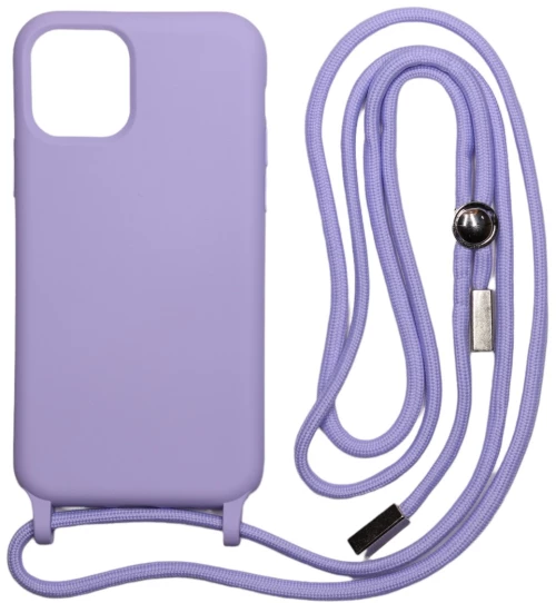 Technovo Silicone Case Lace Apple iPhone 13 Pro Max Λιλά