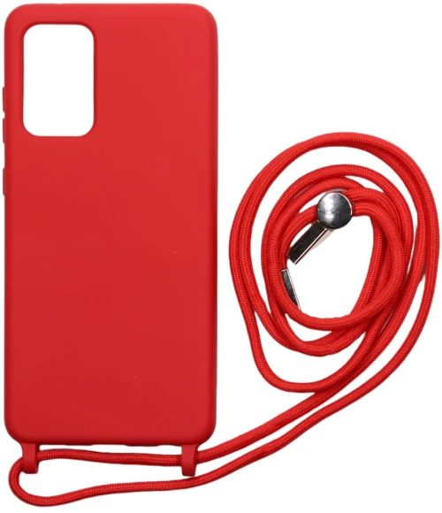 Technovo Silicone Case Lace Samsung Galaxy A72 Κόκκινη