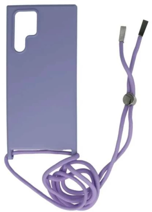 Technovo Silicone Case Lace Samsung Galaxy S23 Ultra Λιλά