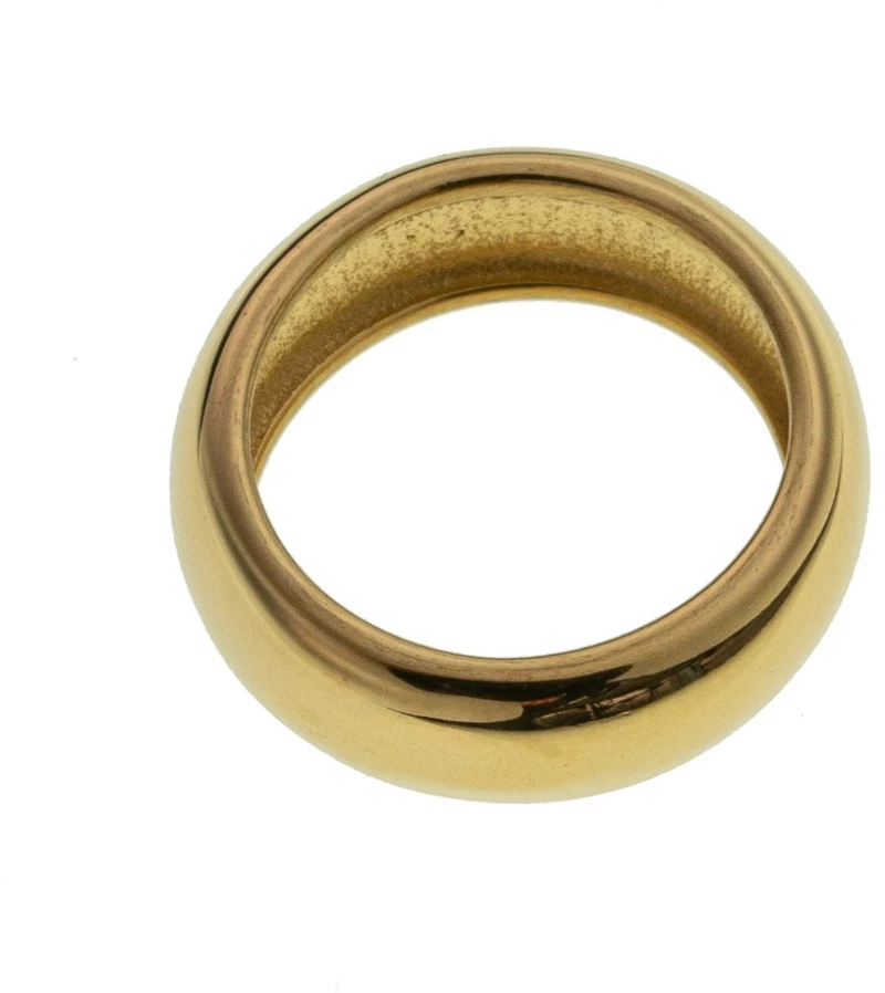 Γυναικείο Δακτυλίδι Με Σχέδιο 0,8 cm 18131-141 Χρυσό Χρυσό