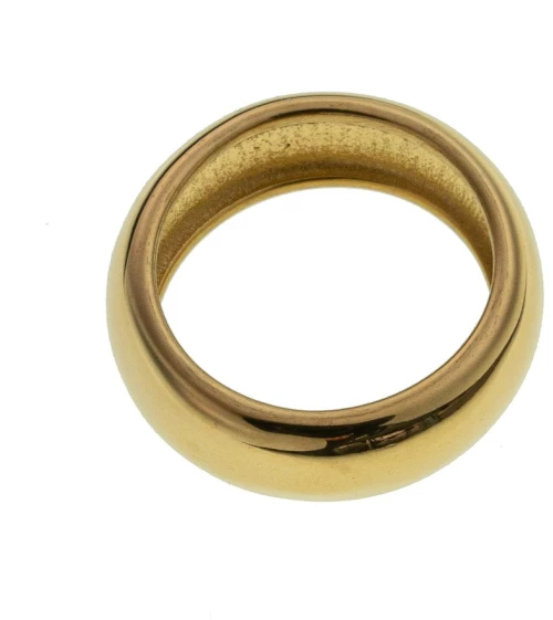 Γυναικείο Δακτυλίδι Με Σχέδιο 0,8 cm 18131-141 Χρυσό Χρυσό
