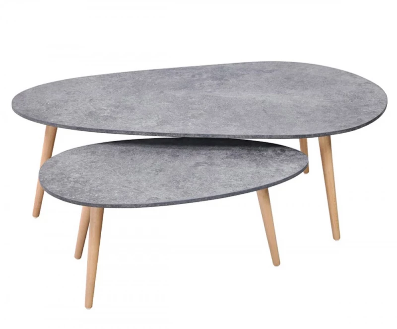 Avant Garde design sa DPE coffee table set 2τμχ AVANT-15230