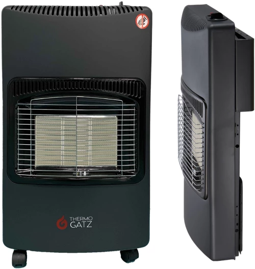 THERMOGATZ Θερμάστρα Υγραερίου TG-FLD-4.2KW BLACK 02.204.069 228-014-75748