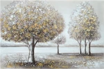 Πίνακας σε καμβά Forest Inart 90x3x60εκ 296-000012
