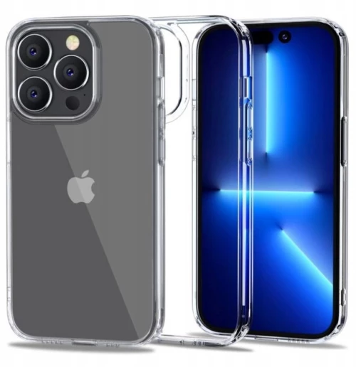 iPhone 15 Pro Θήκη Σιλικόνης Διάφανη TPU