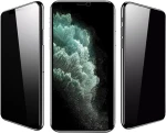 Privacy Full Cover Glass Screen Protector iPhone 12/12 Pro Μαύρο