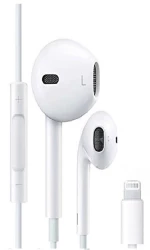 TAKEMORE TM-49 EarPods Lightning Λευκά