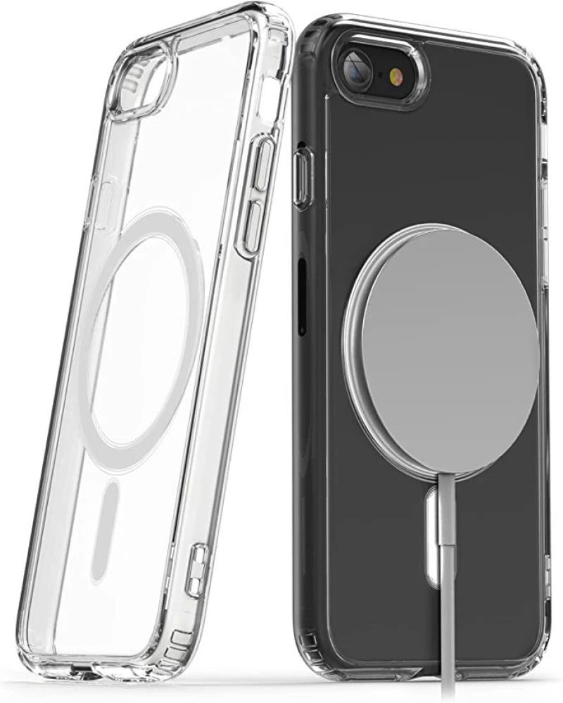 Θήκη Προστασίας Σιλικόνης Clear Case Με Magsafe iPhone 7/8 Plus