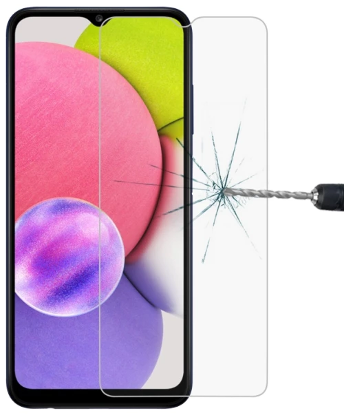 Tempered Glass Αντιχαρακτικό Τζάμι Προστασίας για Samsung Galaxy A03s Non Full OEM