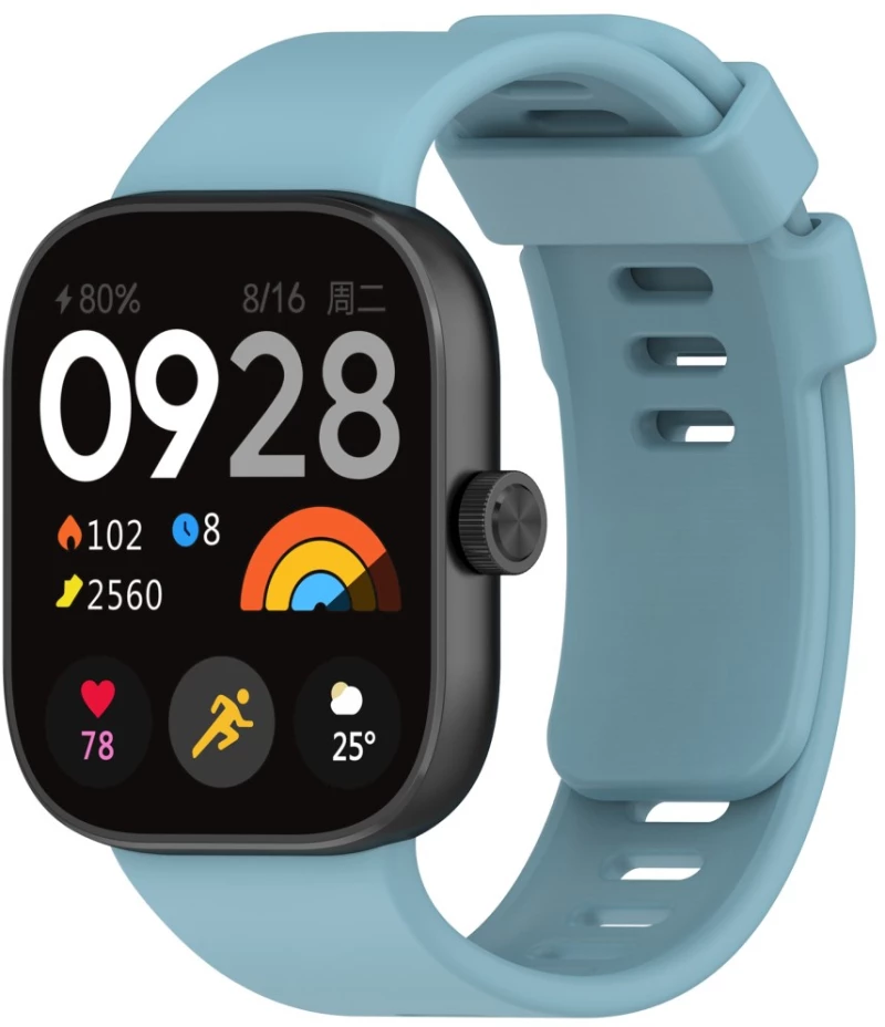 Λουράκι Σιλικόνης για Redmi Watch 4 / Smart Band 8 Pro - Blue OEM