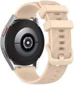 Λουράκι Σιλικόνης για Ρολόγια Fits all 20mm-Beige Carbon OEM