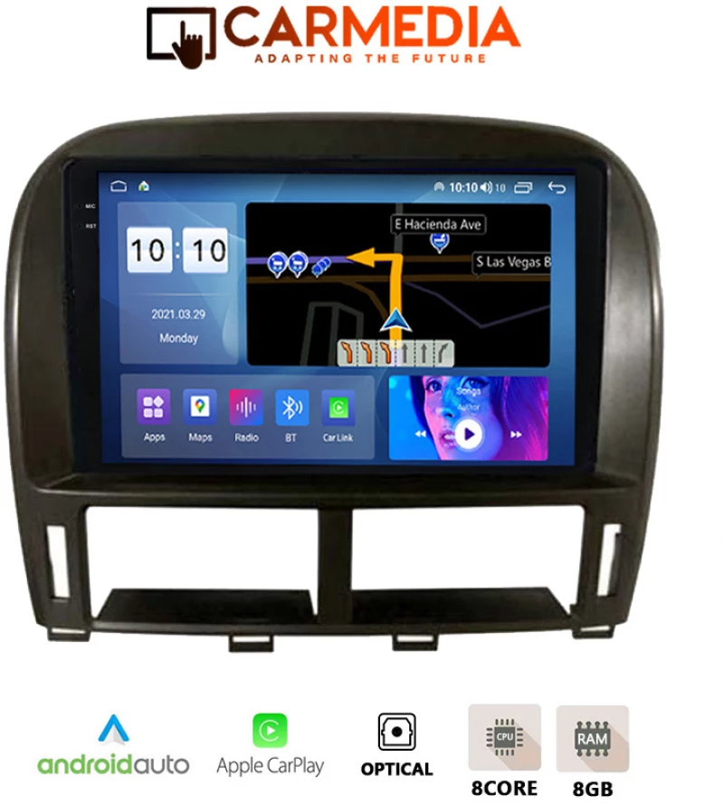 CARMEDIA CM8095-13 PLUS TABLET 9.5'' OEM LEXUS LS 430-XF 430 2000-2006