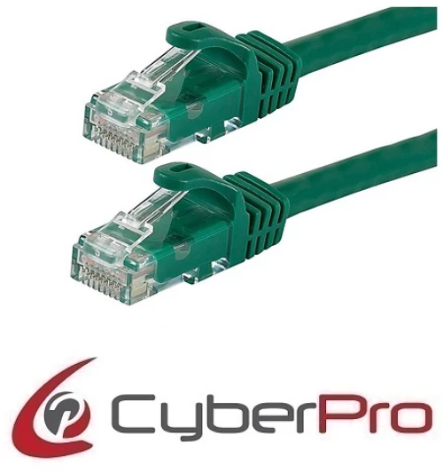 CYBERPRO CP-6C030N Cable UTP Cat6 green 3m