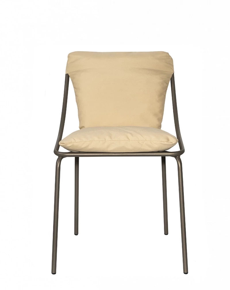 Urania Chair - Μέταλλο - 57x53x81 cm