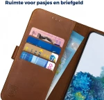 Rosso Deluxe Δερμάτινη Θήκη Πορτοφόλι Samsung Galaxy S20 Plus - Brown (8719246226144)