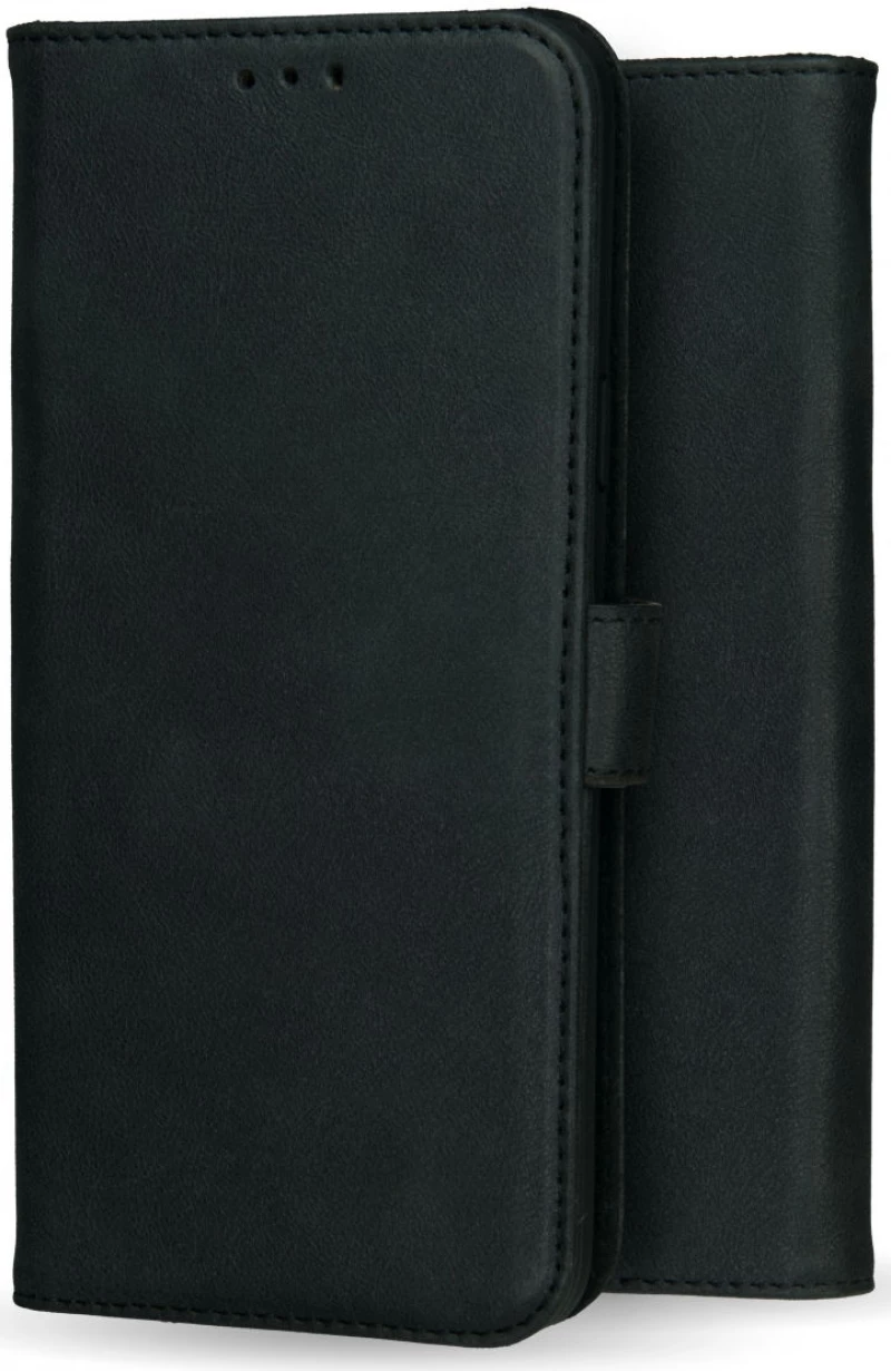 Rosso Deluxe Δερμάτινη Θήκη Πορτοφόλι OnePlus 9 Pro - Black (8719246296369)