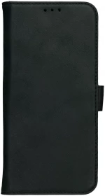Rosso Deluxe Δερμάτινη Θήκη Πορτοφόλι OnePlus 9 Pro - Black (8719246296369)