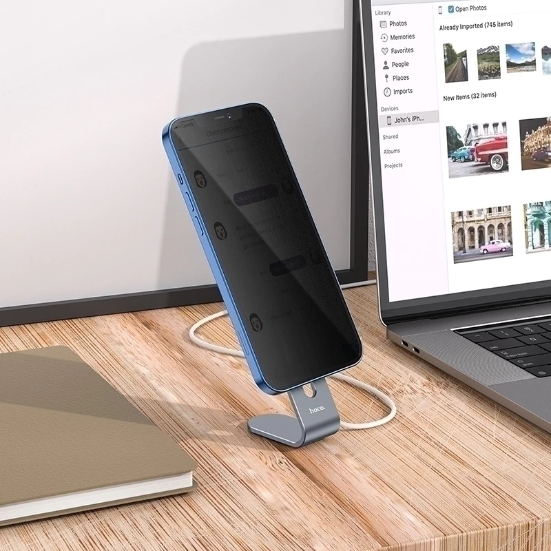 Hoco Hydrogel Pro Privacy Matte Screen Protector - Ματ Μεμβράνη Προστασίας Απορρήτου Οθόνης Oppo A17 - 0.15 mm - Matte (HOCO-FRONT-PRM-030-026)