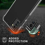 KWmobile Διάφανη Θήκη Σιλικόνης με Λουράκι Λαιμού - Nokia G22 - Black / Transparent (61196.03)