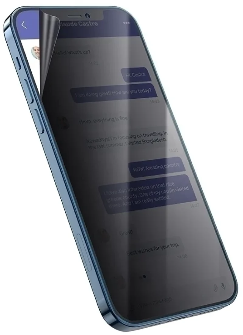 Hoco Hydrogel Pro Privacy Matte Screen Protector - Ματ Μεμβράνη Προστασίας Απορρήτου Οθόνης Huawei P30 Lite - 0.15 mm - Matte (HOCO-FRONT-PRM-005-079)