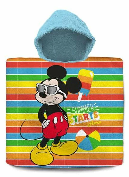 ΒΑΜΒΑΚΕΡΟ ΠΟΝΤΣΟ 60Χ120 cm MICKEY (#MK-236P)