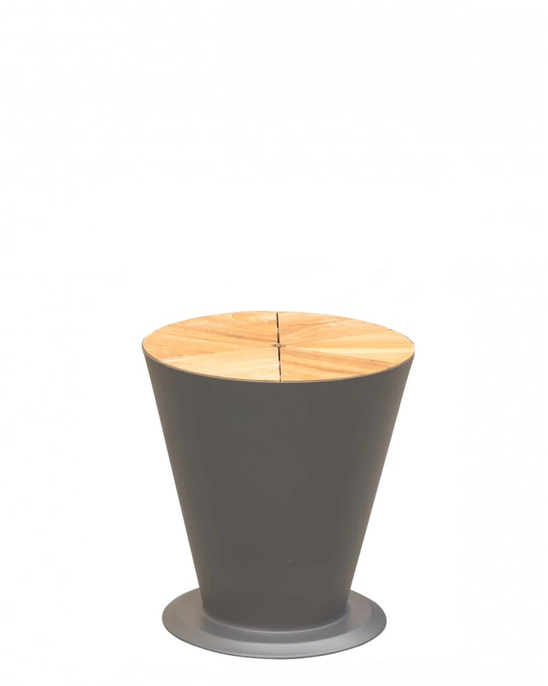Icoo table Φ38xh.41,5cm - Αλουμίνιο - 38x38x41.5 cm