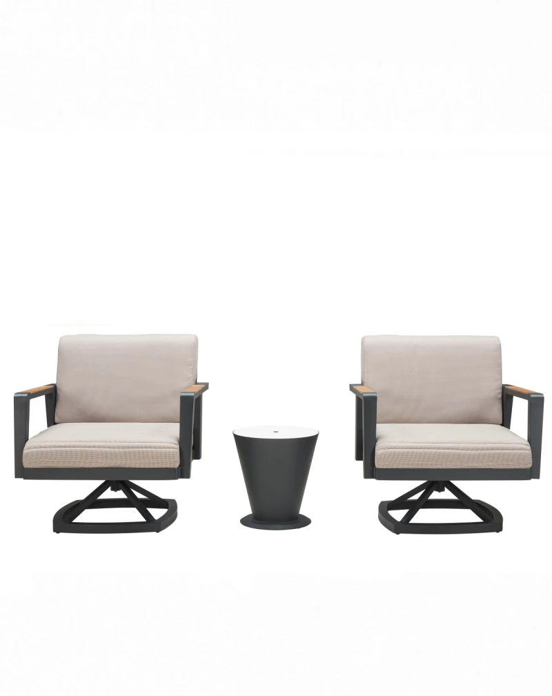 Icoo table Φ38xh.41,5cm - Αλουμίνιο - 38x38x41.5 cm