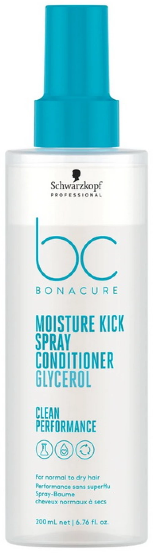 Schwarzkopf Professional BC Bonacure Moisture Kick Spray Conditioner 200ml