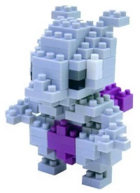 Bandai Nanoblock : Pokemon - Mewtwo Building Block Figure (Nbpm006)