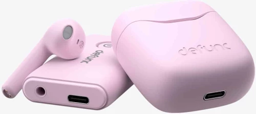 Defunc True Travel kit Bluetooth 5.3 Ασύρματα True Wireless Ακουστικά με Θήκη (Ροζ)
