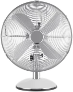 Estia Ανεμιστηρας Επιτραπεζιος Retroflow 30cm 40w Μεταλλικος Ασημι