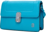 Τσαντάκι χιαστί QR-23931 - Γαλάζιο Bag to Bag