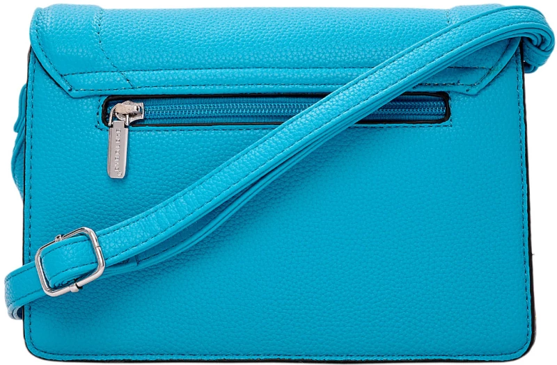 Τσαντάκι χιαστί QR-23931 - Γαλάζιο Bag to Bag