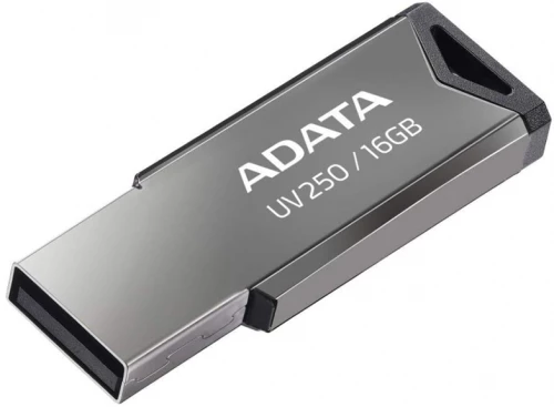 Adata - Memory Stick UV250 (AUV250-16G-RBK) - USB 2.0 FlashDrive, 16GB - Black