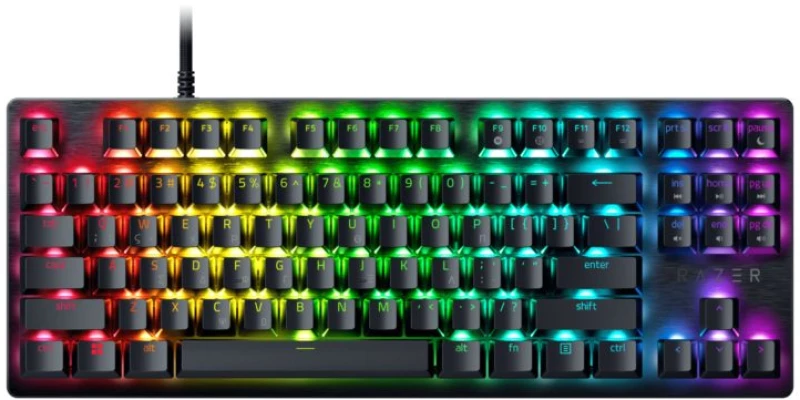 RAZER HUNTSMAN V3 X TENKEYLESS - GAMING RGB OPTICAL KEYBOARD (CLICKY PURPLE SWITCH) - GR LAYOUT