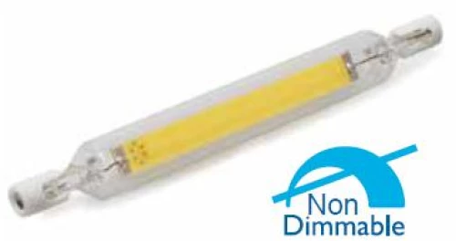 Λαμπτήρας LED R7s 4W σωληνωτός dimable 78mm 3000k