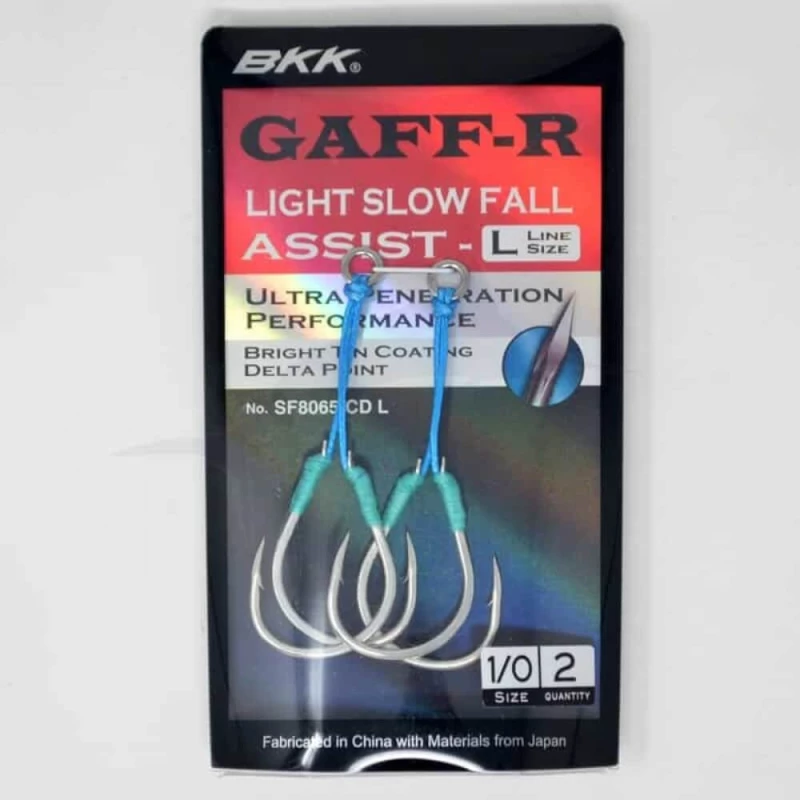 BKK Light Slow Jigging Gaff-R SF8065-Long Bright Tin - #1 #1