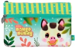 Bangoberry Κασετίνα Flat με Δύο Φερμουάρ Piggy Pig 1128BB02