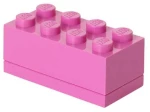 LEGO® ΚΟΥΤΙ ΑΠΟΘΗΚΕΥΣΗΣ ΟΡΘΟΓΩΝΙΟ MINI ΕΝΤΟΝΟ ΡΟΖ - 40121739