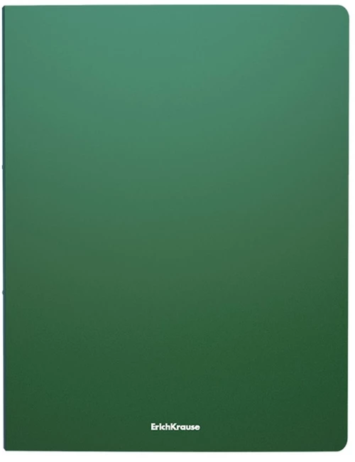 Ντοσιέ Σουπλ ErichKrause Α4 με 10 Ζελατίνες Matt Classic Green 59180