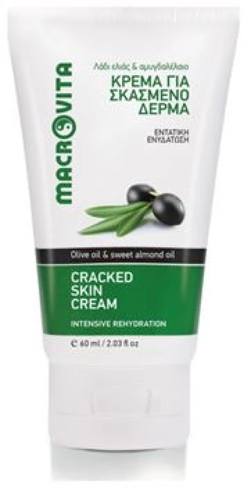 MACROVITA Κρέμα Χεριών για Σκασμένο Δέρμα με Λάδι Ελιάς και Αμυγδάλου 60ml