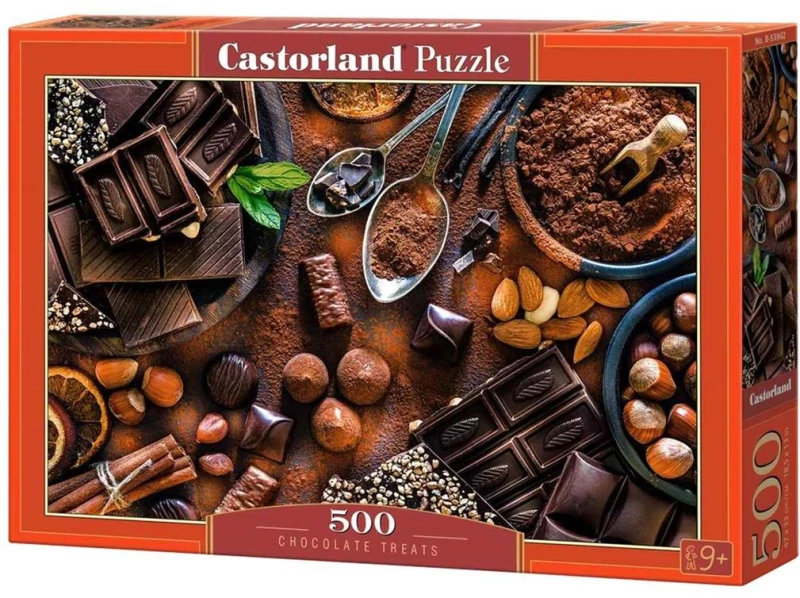 Παζλ Castorland 500 τμχ Chocolate Treats 47x33 B-53902