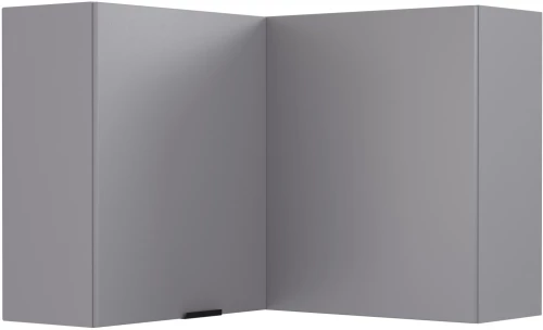 Craft Πάνω Ντουλάπι Γωνιακό Γραφίτης 60-60x30x72cm