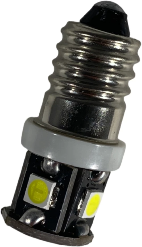 Led λάμπα E10 με 5 led 3030 - 1τμχ.