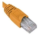 Καλώδιο δικτύου Ethernet UTP CAT5e 0.5m Top 04.023.0025 Πορτοκαλί