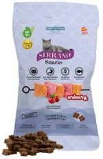 MEDITERRANEAN NATURAL SERRANO SNACK ΓΑΤΑΣ ΣΟΛΟΜΟΣ & ΤΟΝΟΣ URINARY 50GR