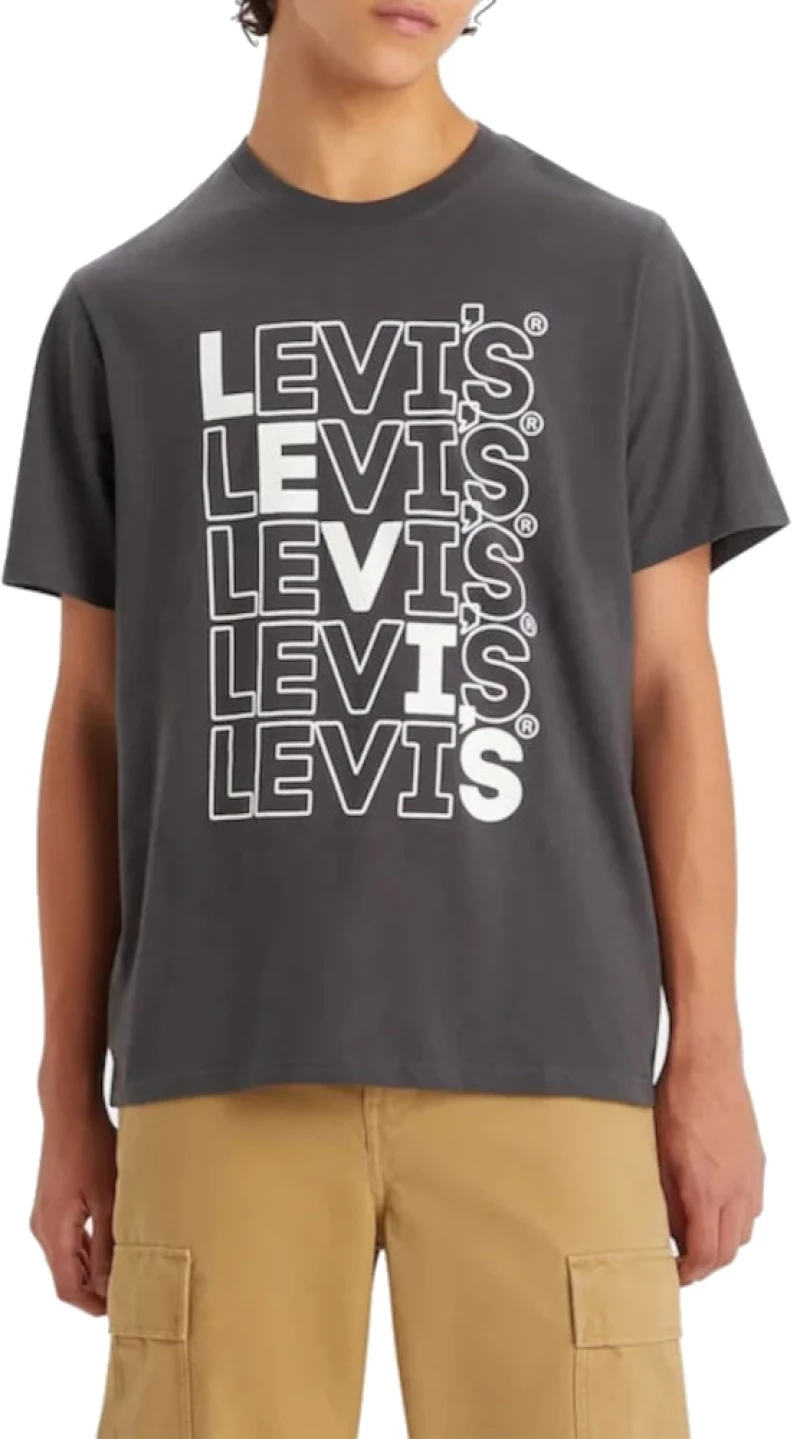 Levi's Men Relaxed Tee Caviar