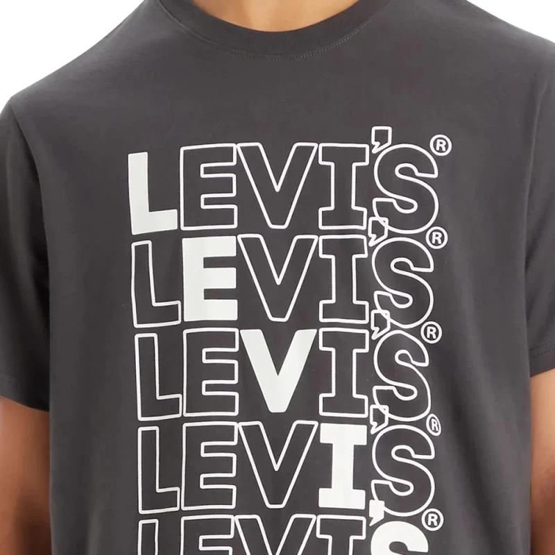 Levi's Men Relaxed Tee Caviar