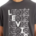 Levi's Men Relaxed Tee Caviar