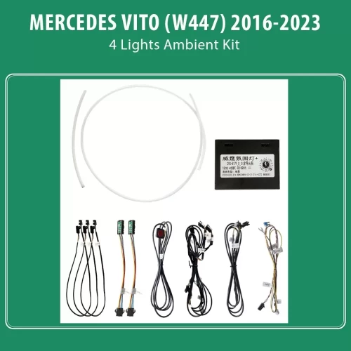 DIQ AMBIENT 8179-DD ΒΕΝΖ VITO (W447) mod. 2016-2023 (Ambient Light for Mercedes V-Class W447 mod. 2016-2023) DIQ_ALVITO_4L